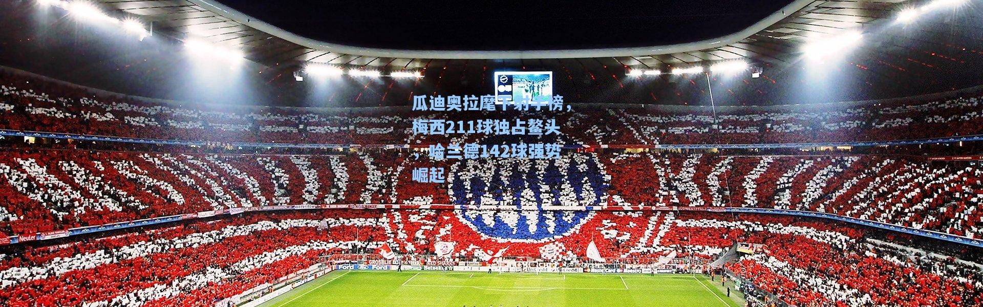 瓜迪奥拉麾下射手榜，梅西211球独占鳌头，哈兰德142球强势崛起