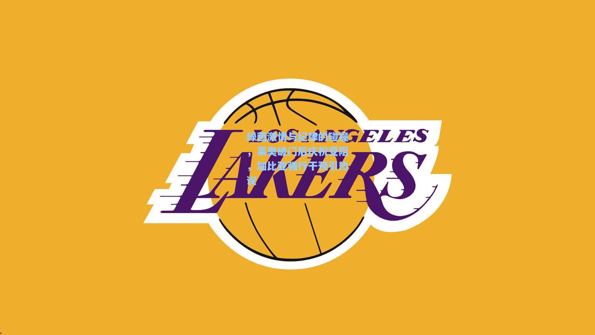 绿茵激情与纪律的碰撞，莱奥破门后庆祝受阻，加比亚强行干预引热议